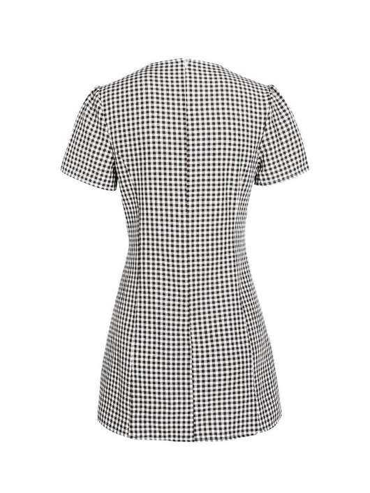 Maison Gingham Dress