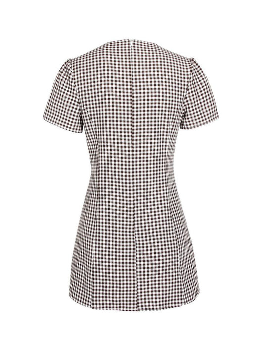 Maison Gingham Dress