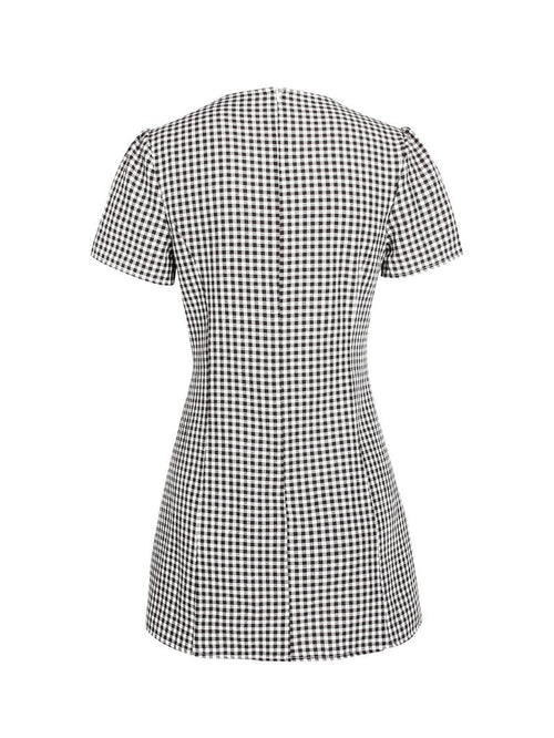 Maison Gingham Dress