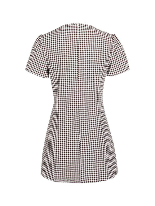 Maison Gingham Dress